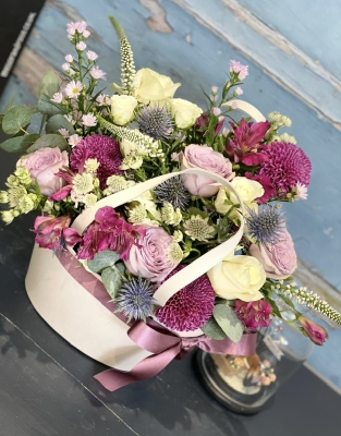 Basket of Spring Blooms